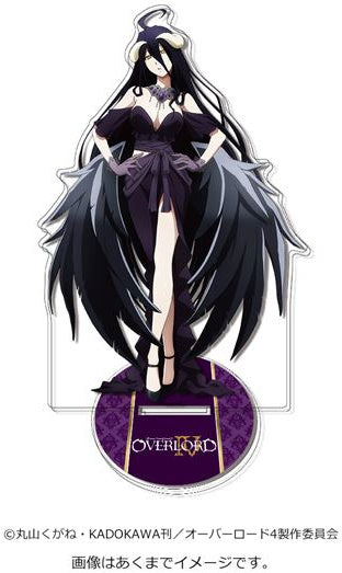 Overlord IV - Albedo - Acrylic Panel (3) - Kujibikido - Overlord IV Online  Lottery ver.2 (B-3) - 2 (Kadokawa)