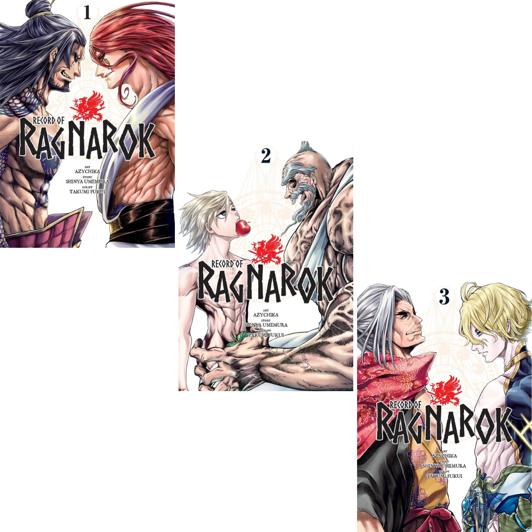 Record of Ragnarok Vol 1-3 Manga Bundle