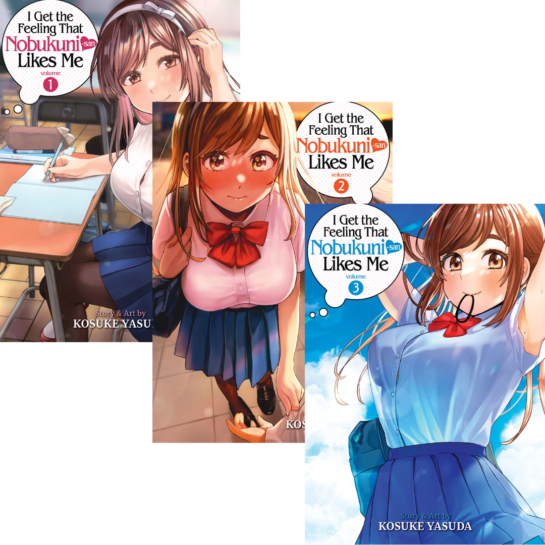 I Get the Feeling That Nobukuni-san Likes Me Vol 1-3 Manga Bundle