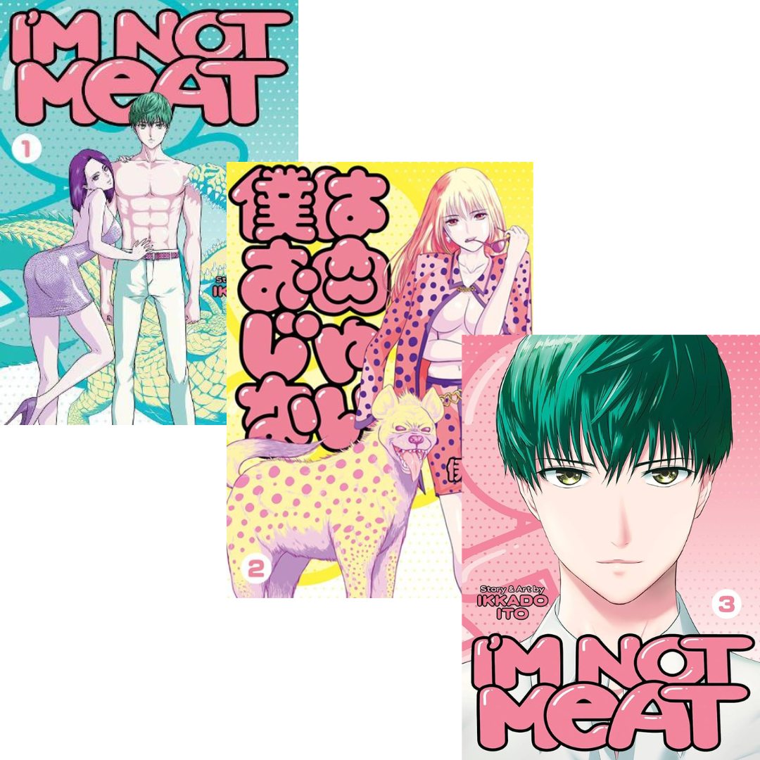 I'm Not Meat Vol 1-3 Manga Bundle