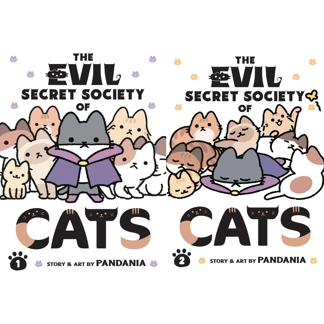 The Evil Secret Society of Cats Vol 1-2 Manga Bundle