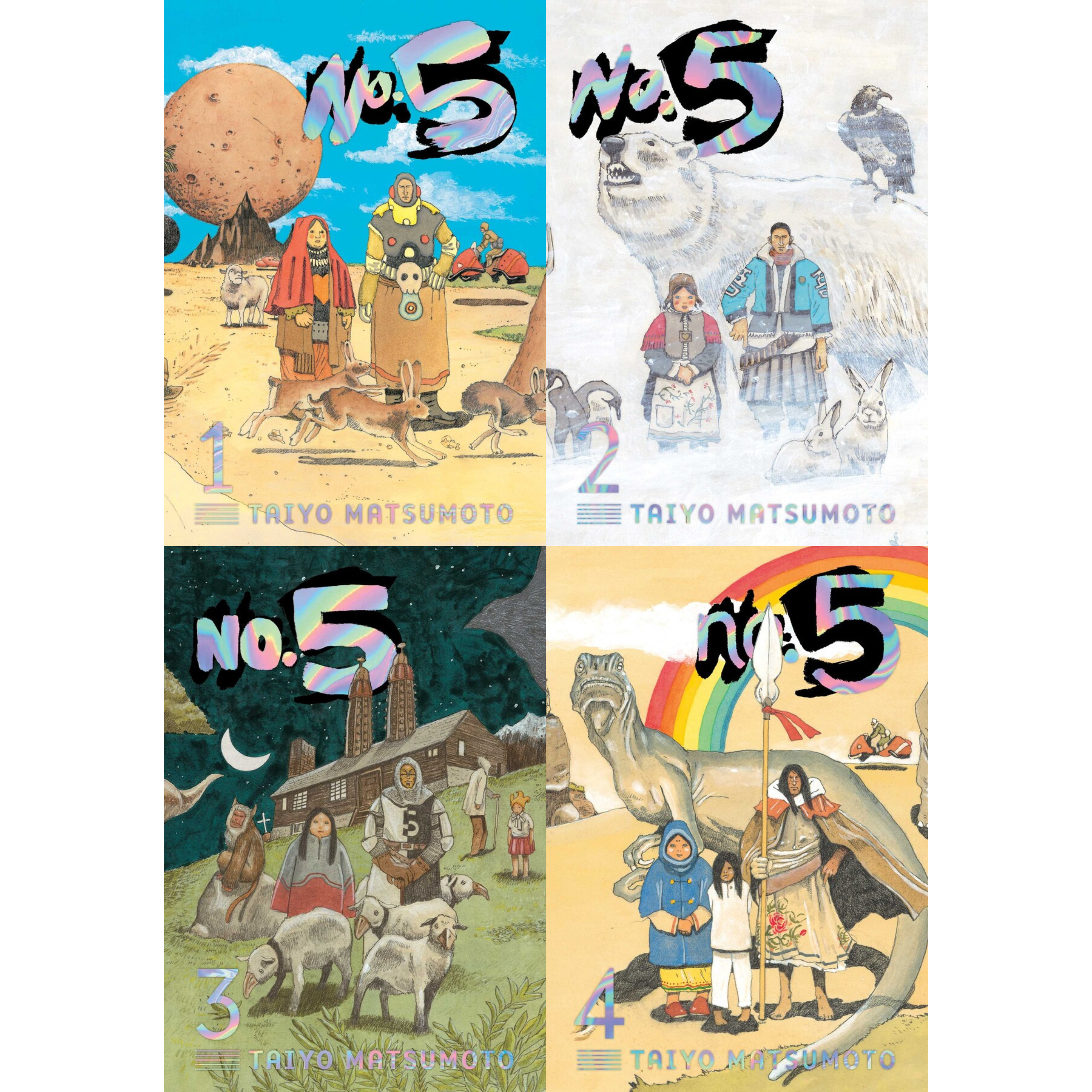 No.5 Bundle Vol. 1-4 Complete Collection