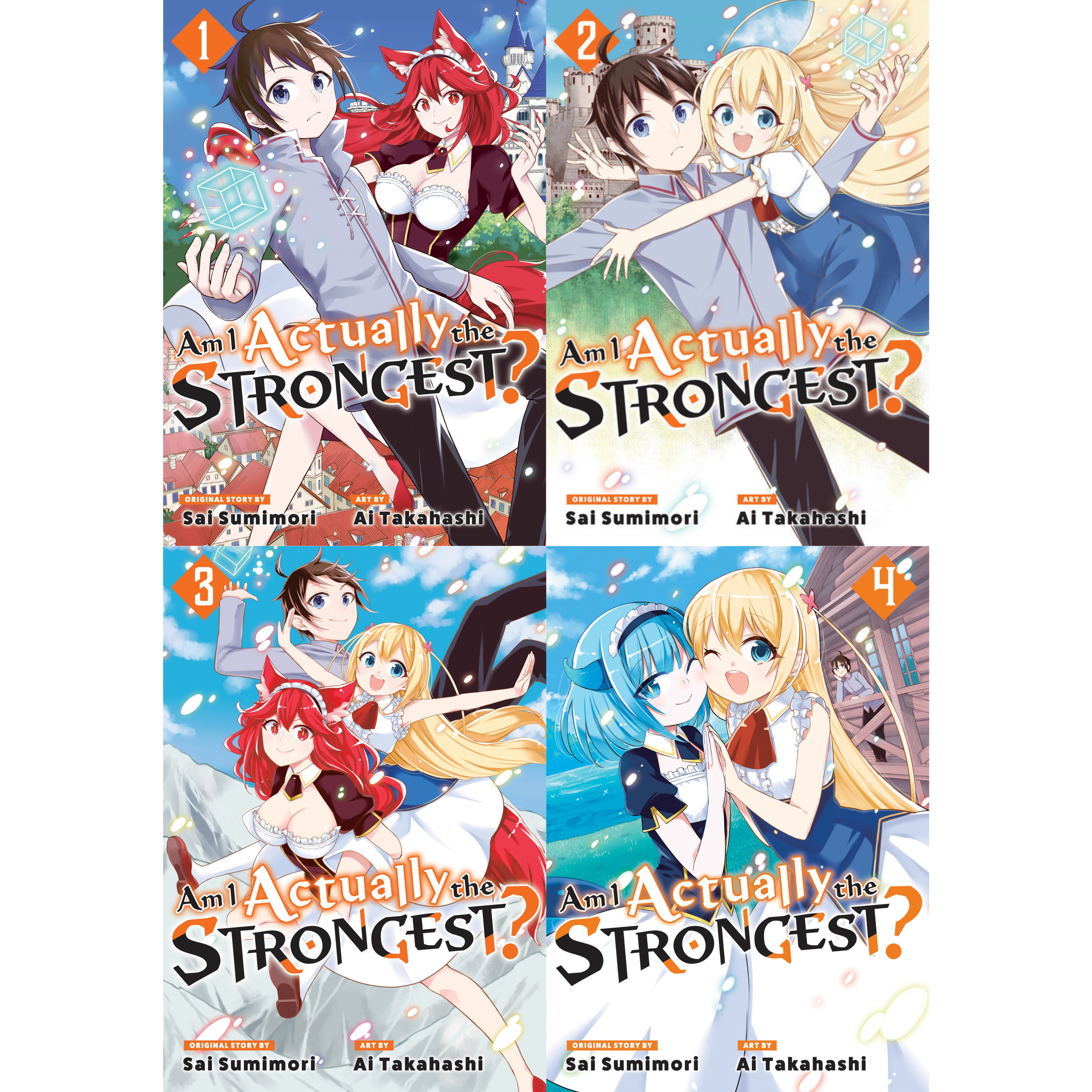 Am I Actually the Strongest? Vol 1-4 Manga Bundle