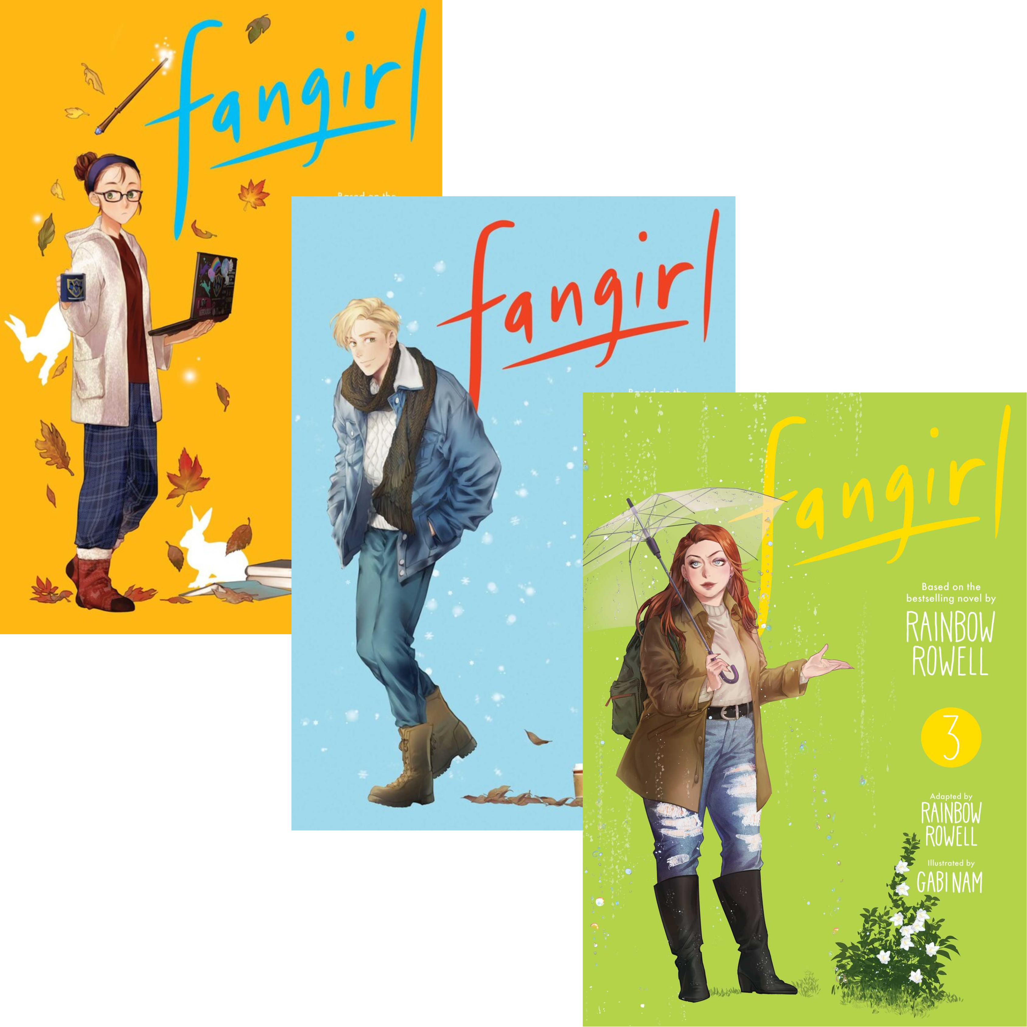 Fangirl Vol 1-3 Manga Bundle