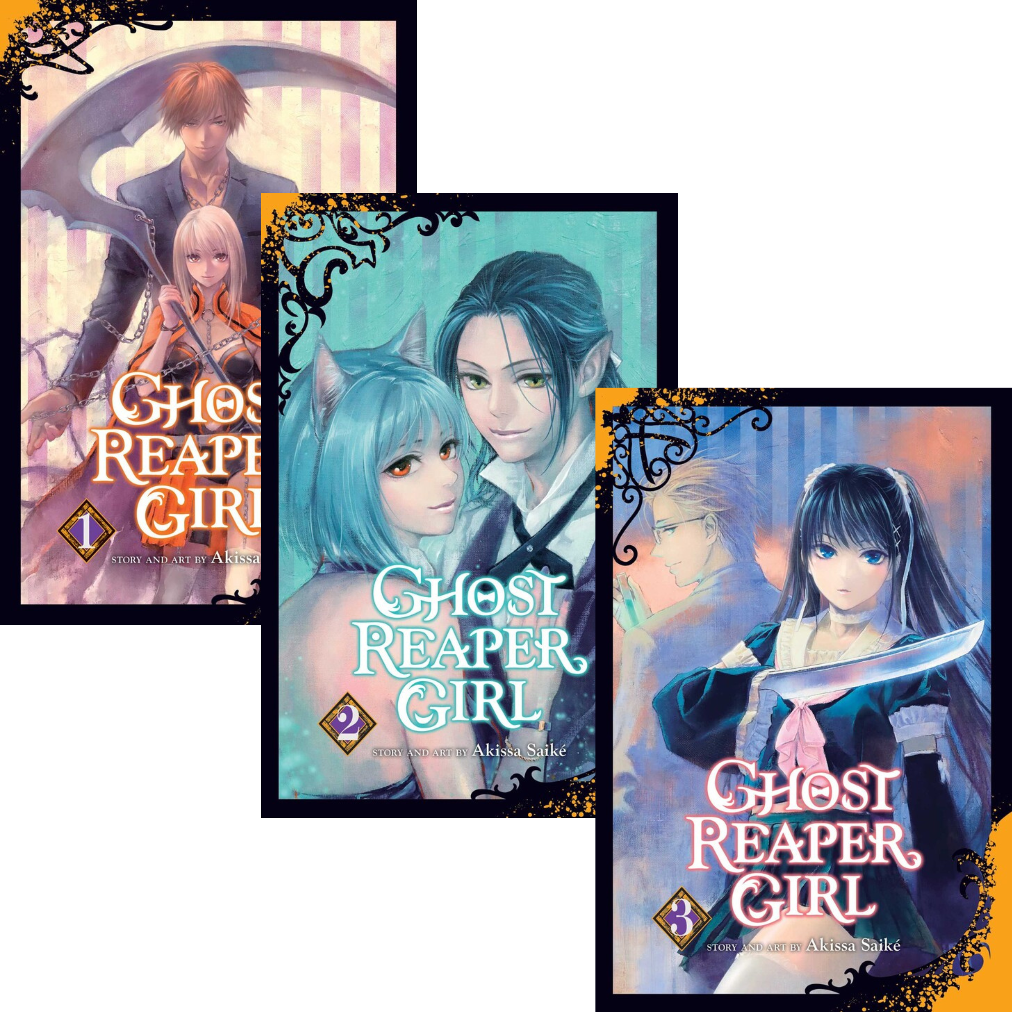 Ghost Reaper Girl Vol 1-3 Manga Bundle