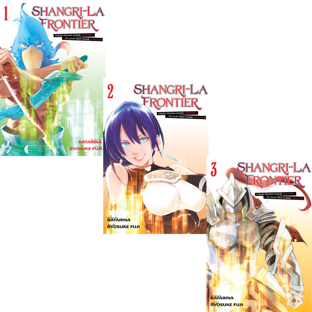 Shangri-La Frontier Vol 1-3 Manga Bundle