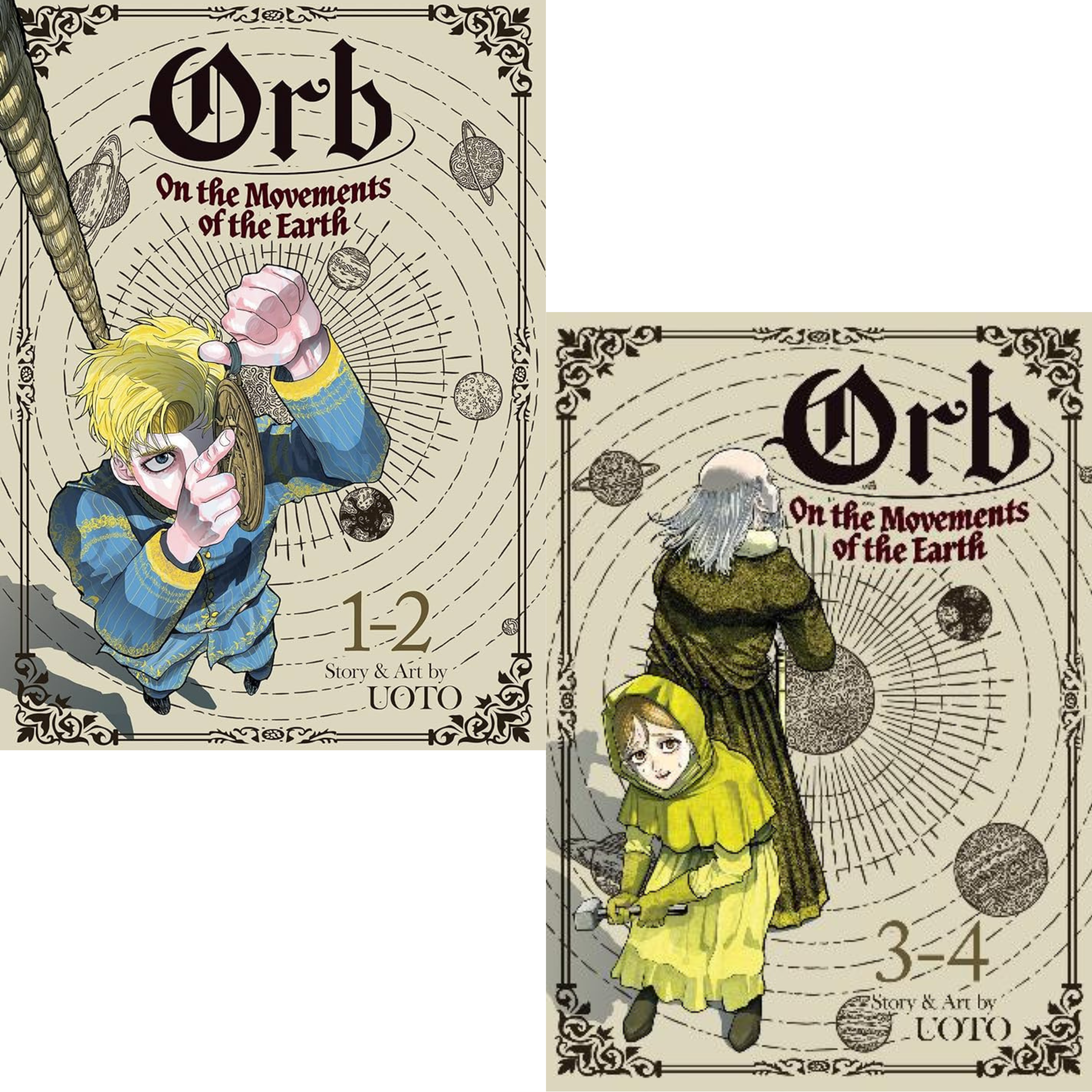 Orb On The Movements Of The Earth (Omnibus) Vol 1-4 Manga Bundle