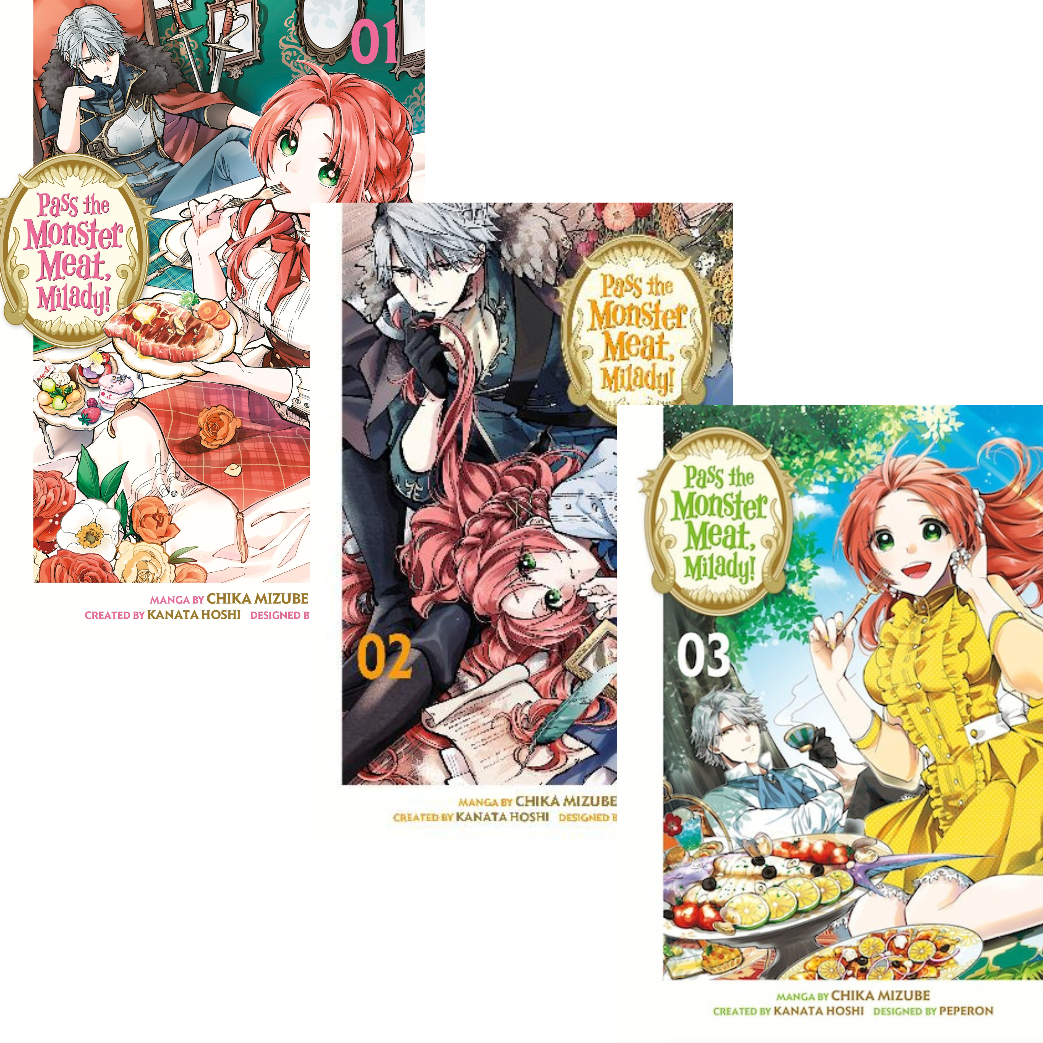 Pass the Monster Meat, Milady! Vol 1-3 Manga Bundle