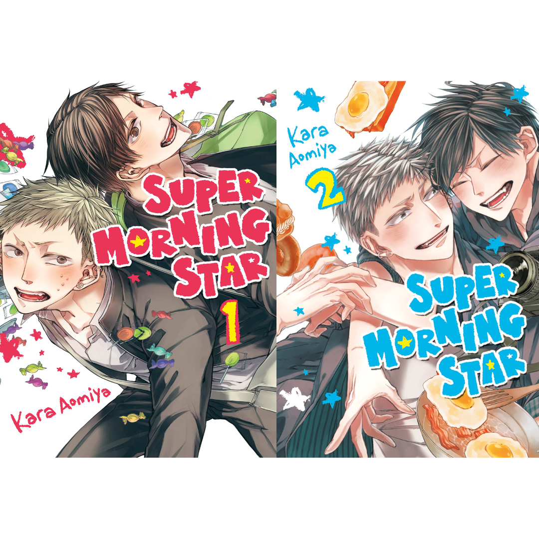 Super Morning Star Vol 1-2 Manga Bundle