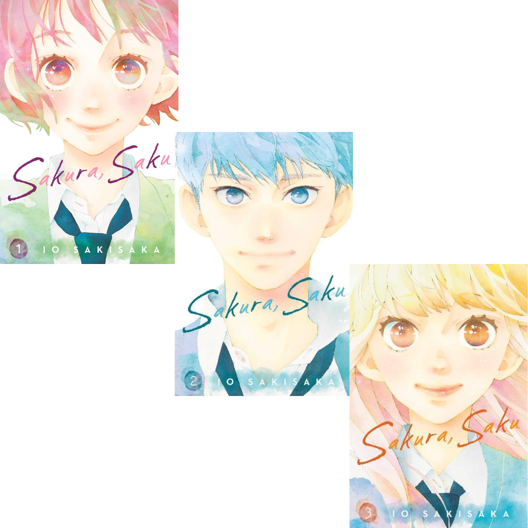 Sakura, Saku Vol 1-3 Manga Bundle