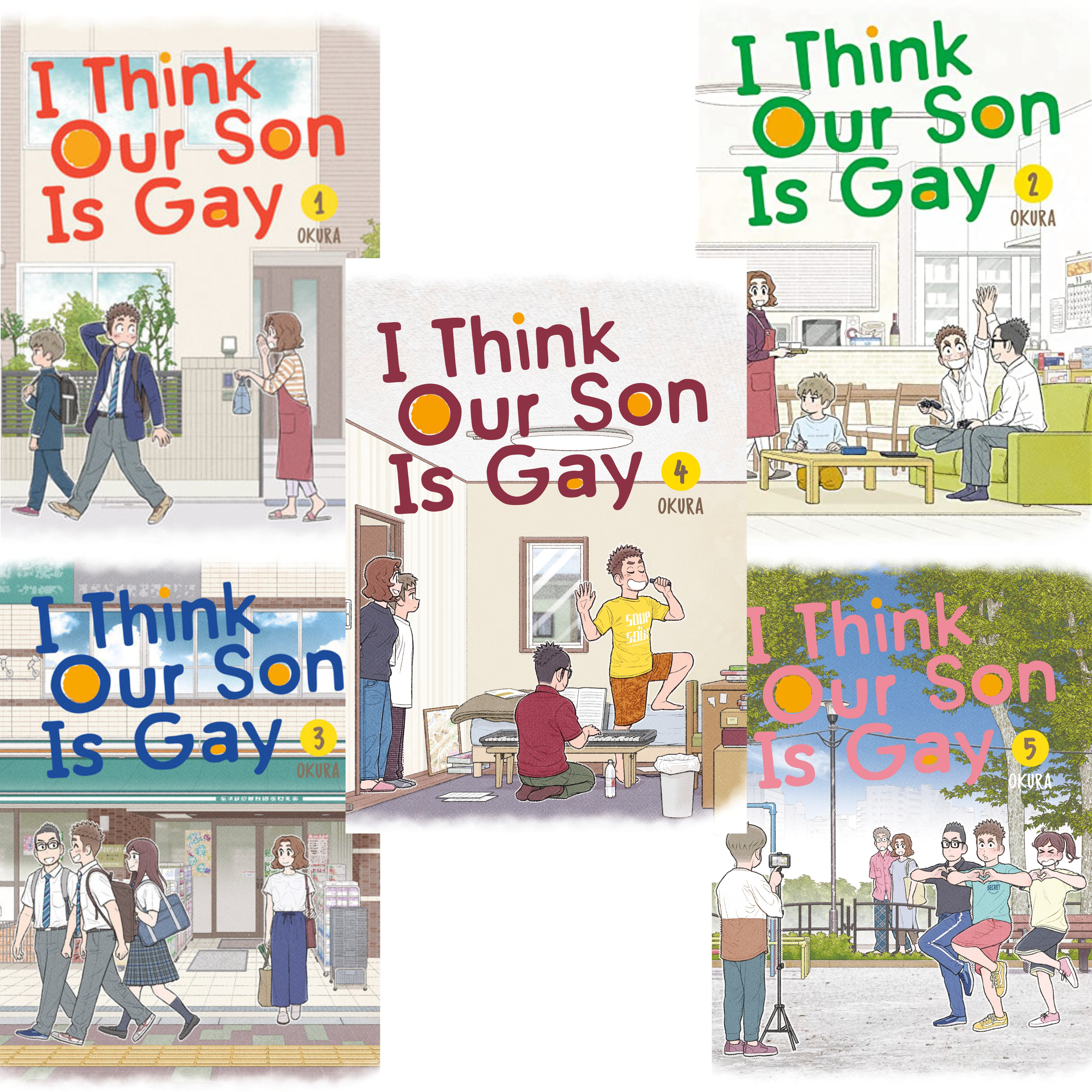 I Think Our Son Is Gay Vol 1-5 Complete Collection