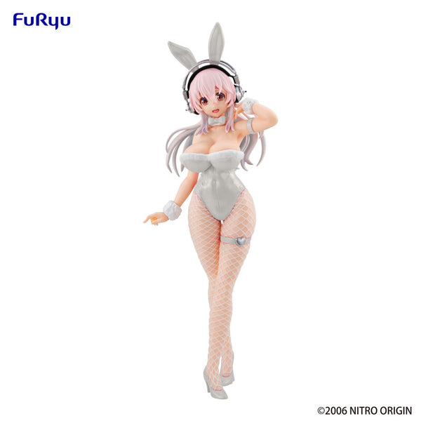 Super Sonico - Sonico Yupon Dancing White Nurse popular Solar Powered Figure